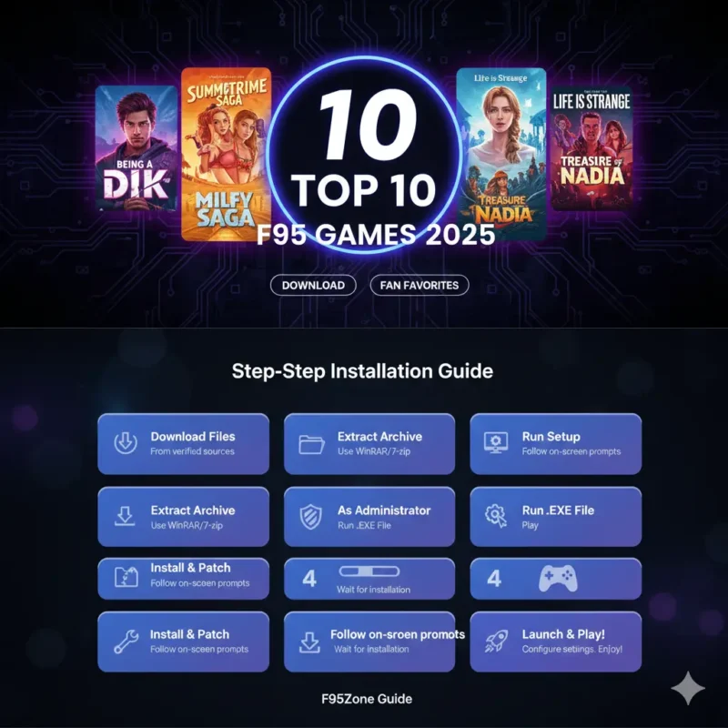 F95 Games Complete Guide to Download and Play Adult Games in 2026
