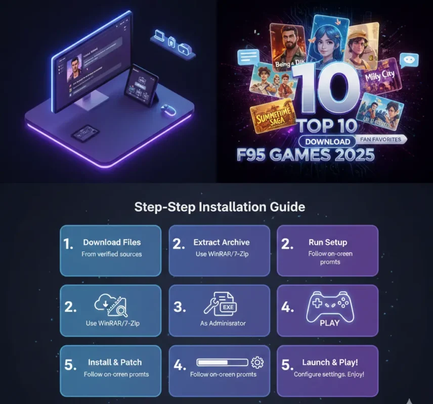 F95 Games Complete Guide to Download and Play Adult Games in 2026