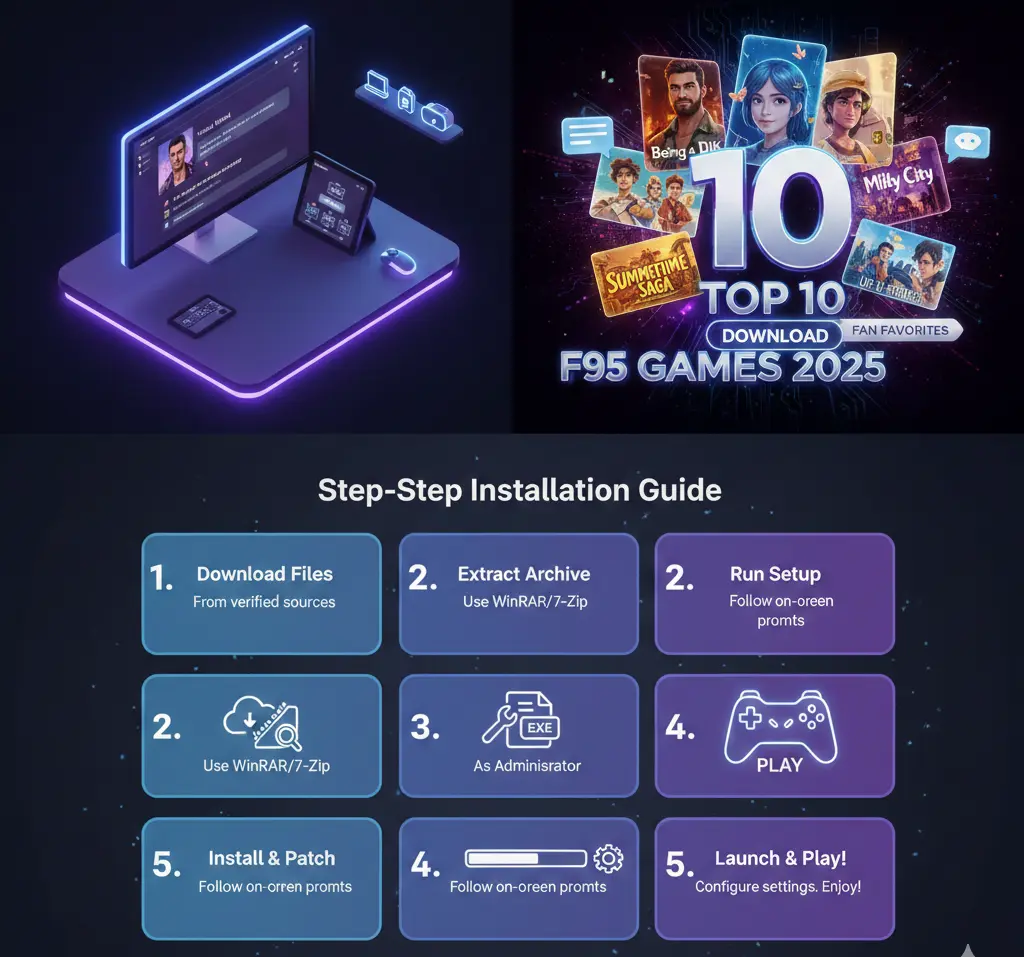 F95 Games Complete Guide to Download and Play Adult Games in 2026