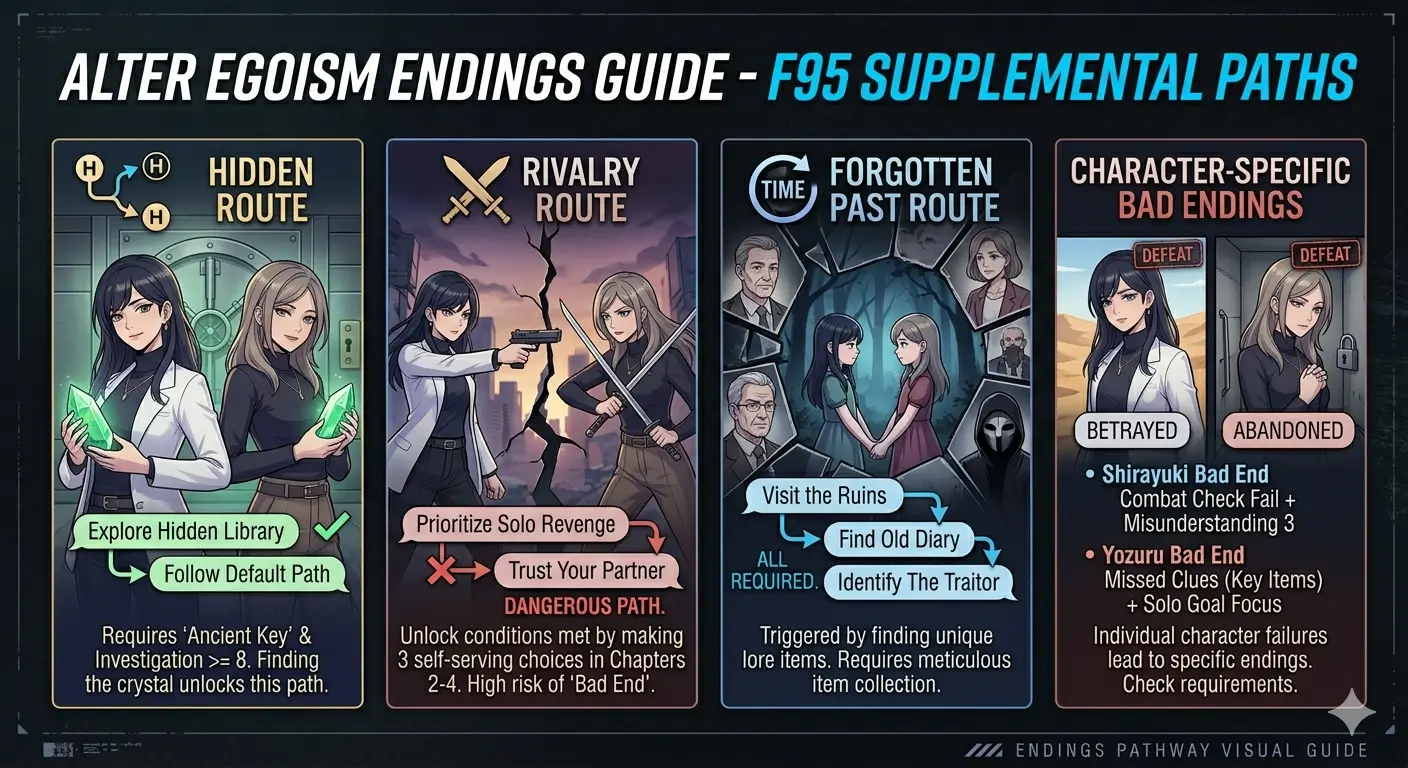 ending guide of alter egoism f95