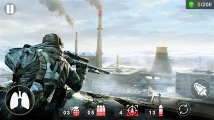 Offline Sniper Shooting Game 3D